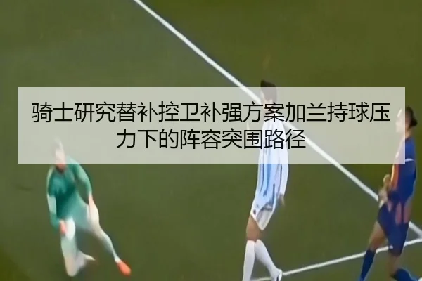 骑士研究替补控卫补强方案加兰持球压力下的阵容突围路径